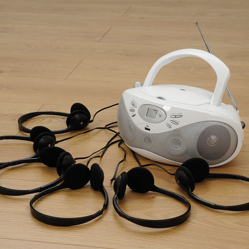 Easi-Listener 2 with 6 Standard Headphones