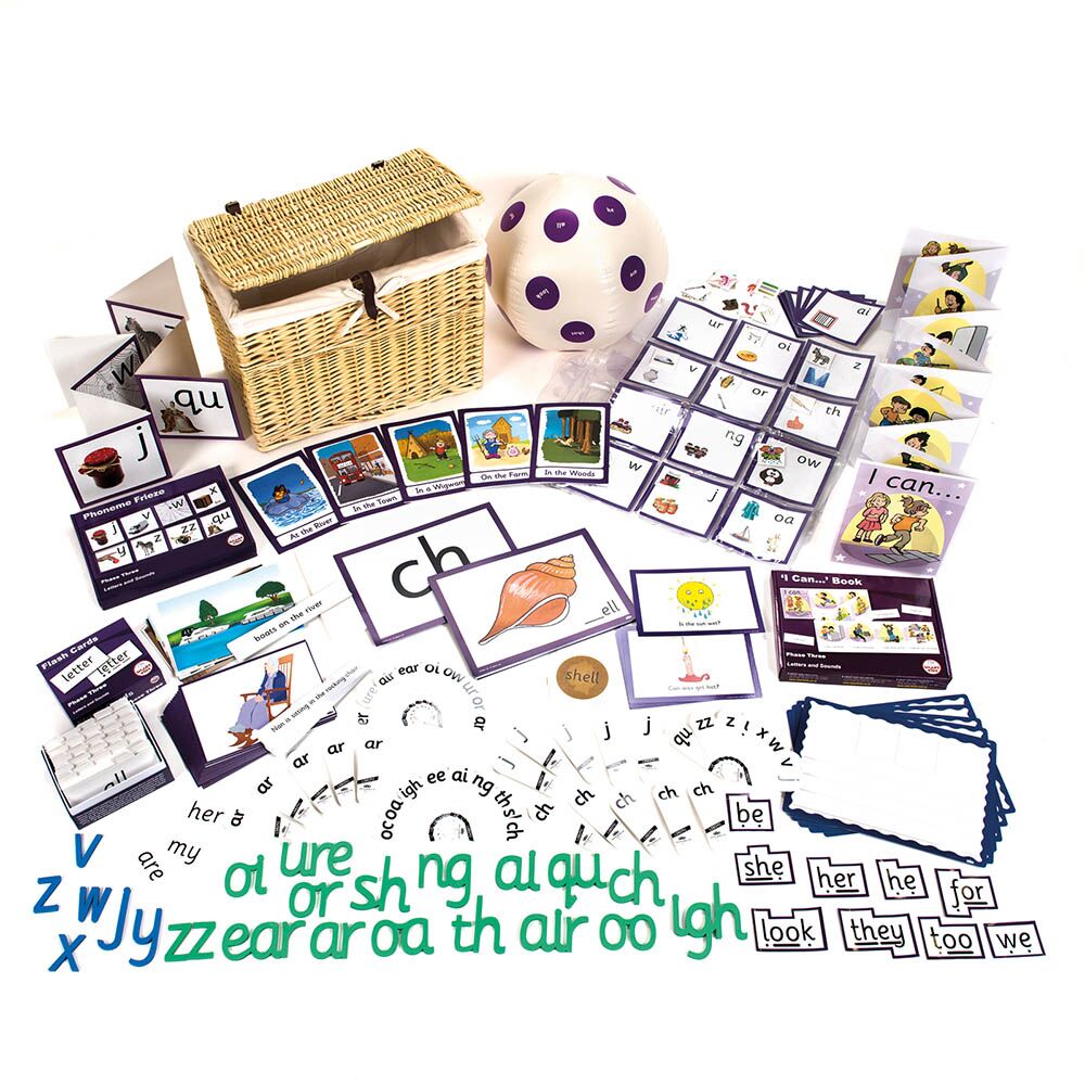 Phase 3 - Complete Phonics Resource Kit & Book Packs