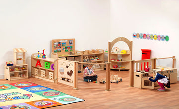 Creativity Zone with Clear Tubs