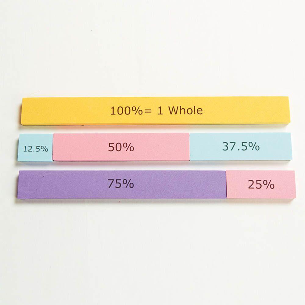 Foam Magnetic Percentage Action Bar 122pcs