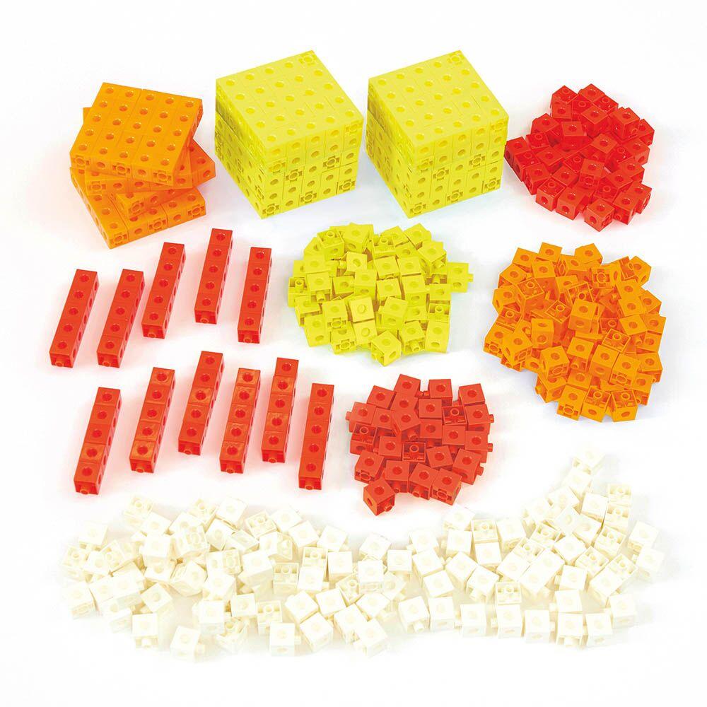 Singapore Colours Plastic Snap Cubes 1000pcs