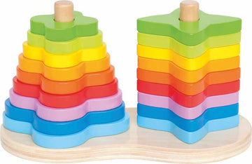 Double Rainbow Stacker - EASE