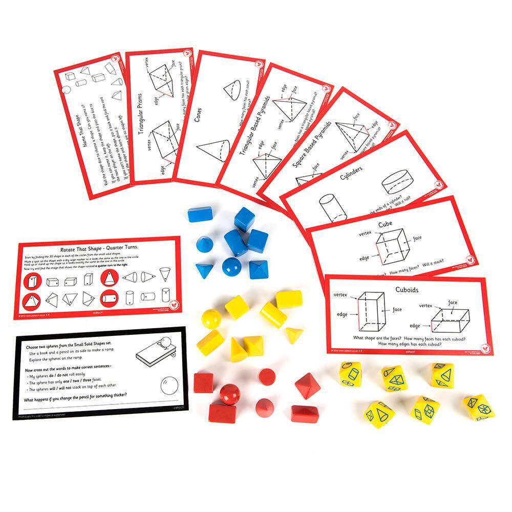 3D Shapes and Workcard Pack