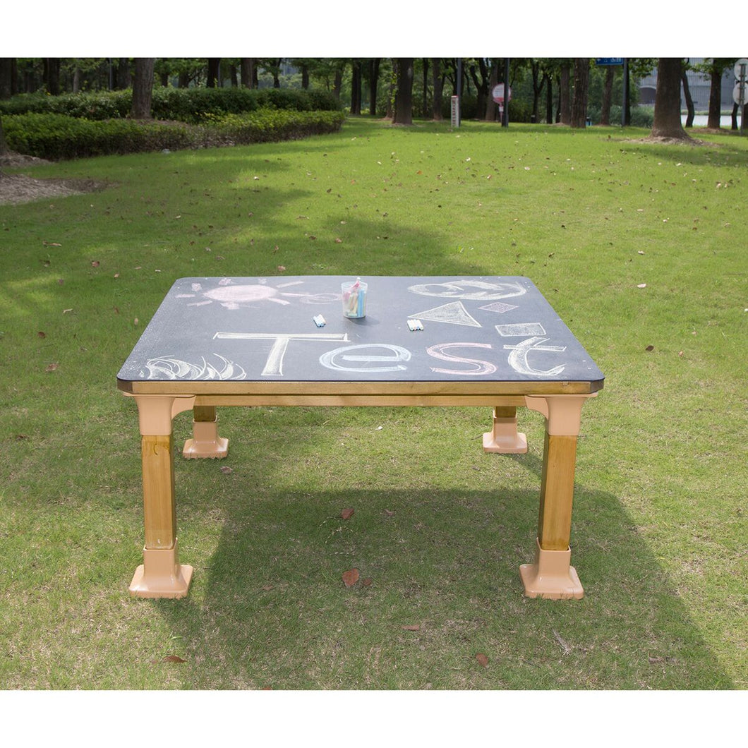 Outdoor Chalkboard Table