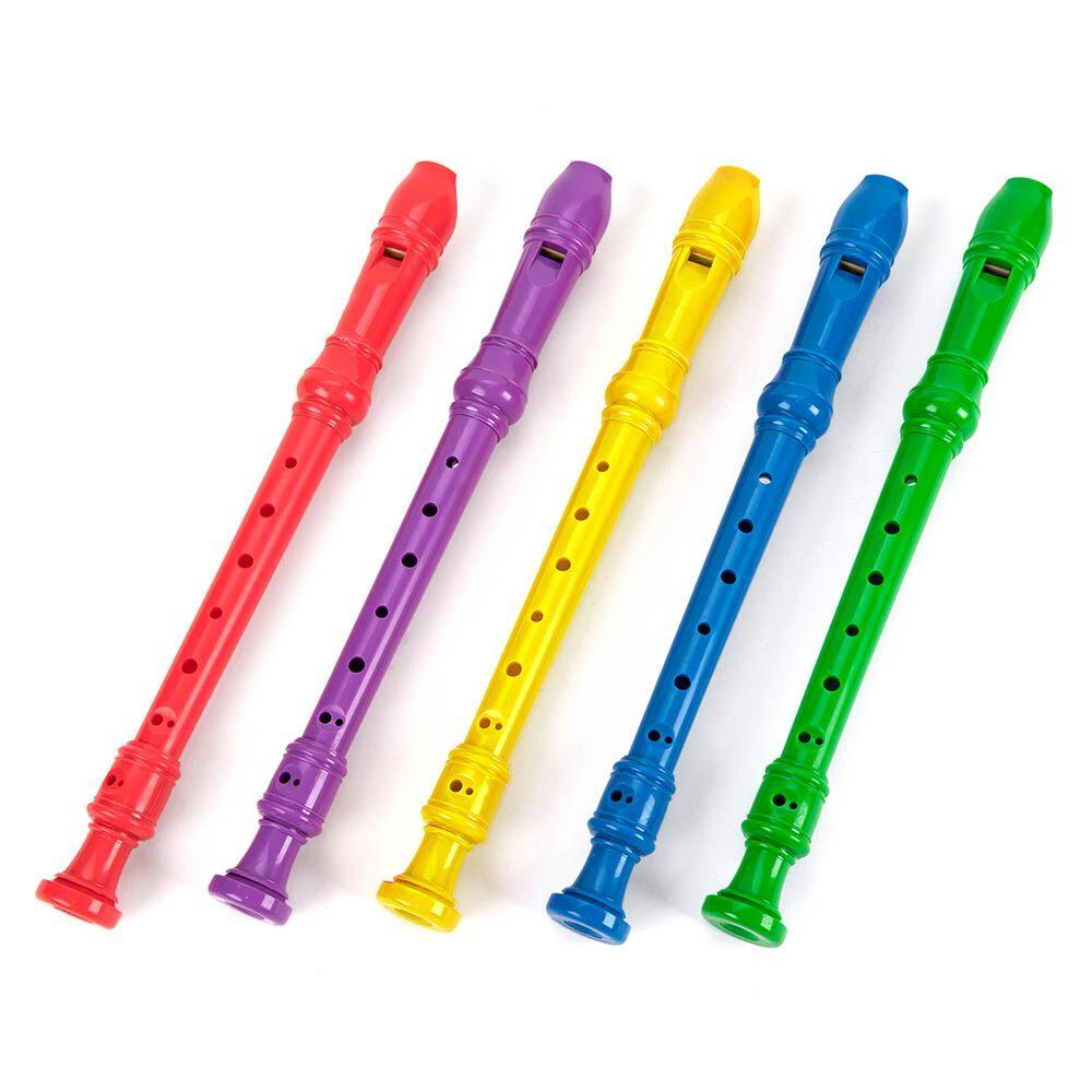 MES Coloured Recorders 30pk