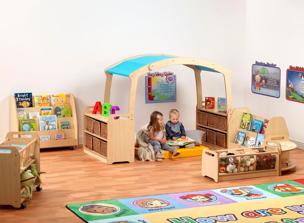 Cosy Reading Zone - Taupe roof without baskets