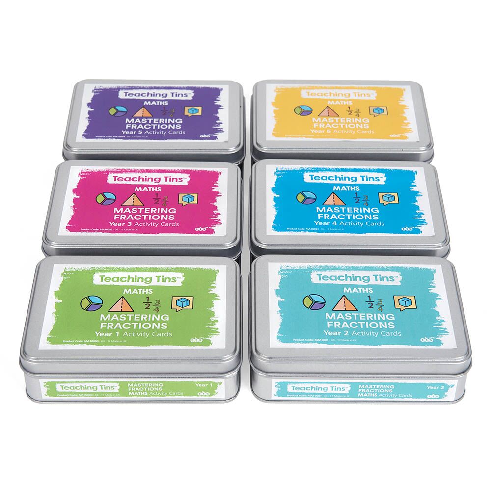 Mastering Fractions Activity Cards Group Set