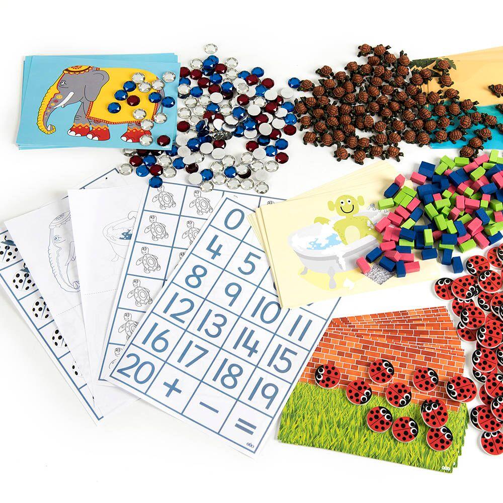 Rose Griffiths Maths Counters Games 4pk