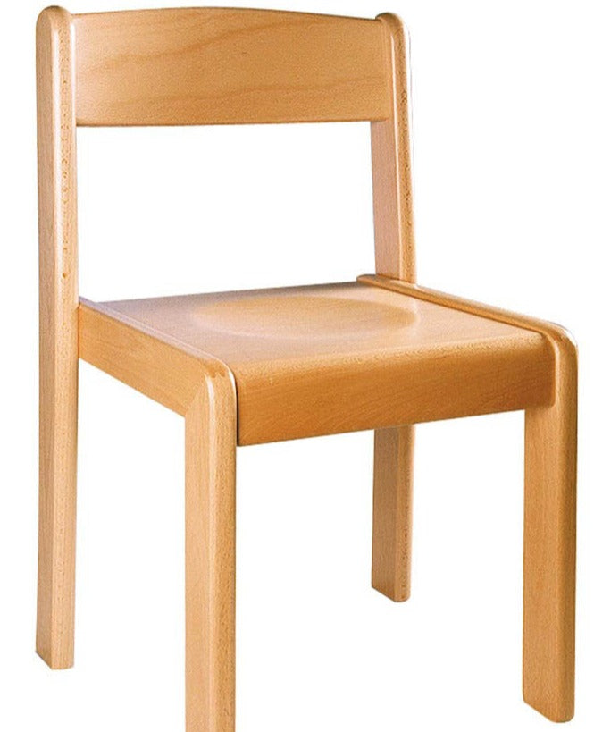 Ease Wooden Chair All Heights All Colours
