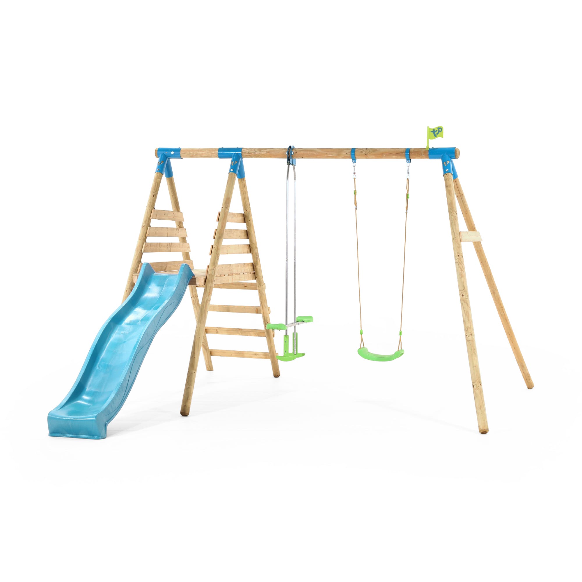 Double Swing Set and slide