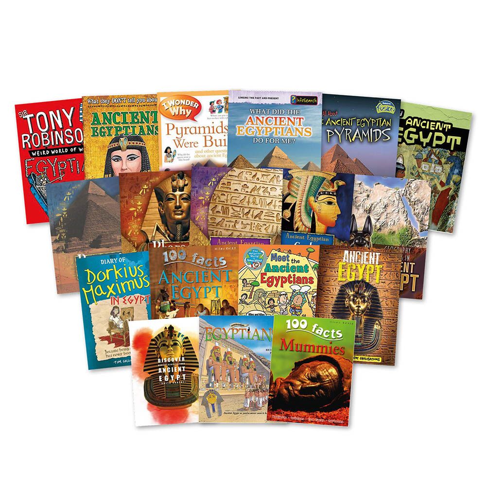 The Ancient Egyptians Book Packs 20pk