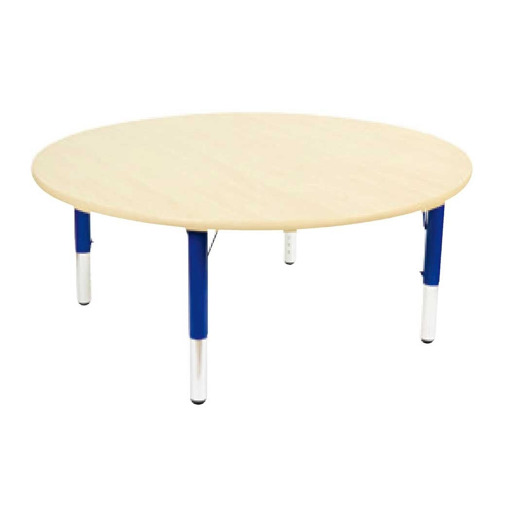 Adjustable Maple Round Table