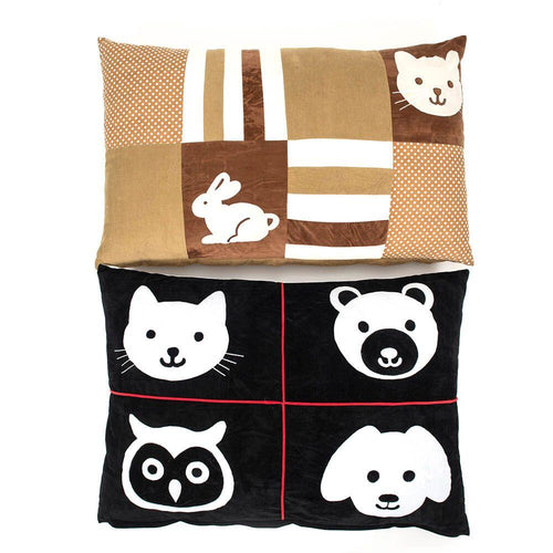 Giant Brown & Cream Cushion