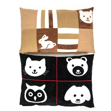 Giant Brown & Cream Cushion