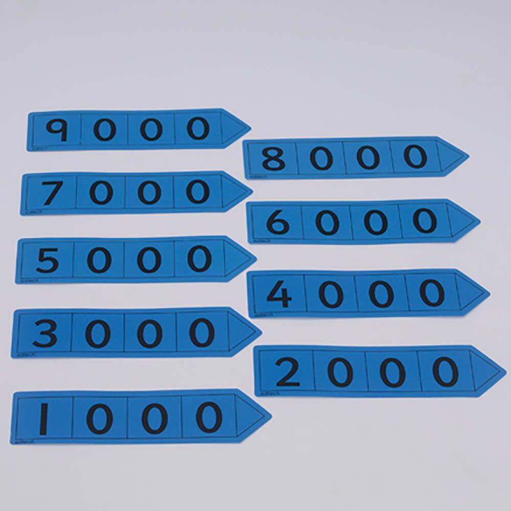 Blue Thousand Place Value Arrows 30pk