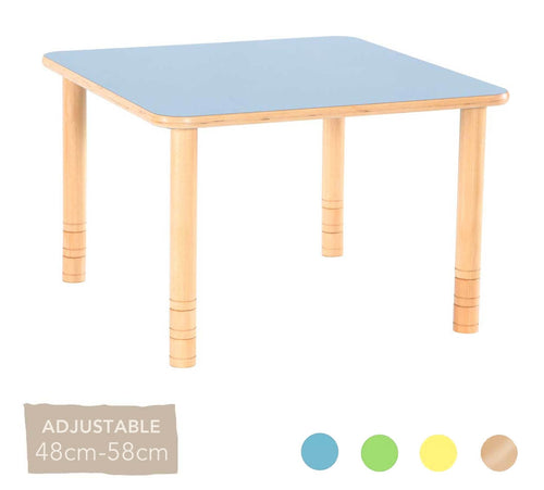 Flexi Square Table - 48-58cm - All Colours