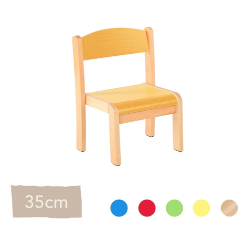 Philip Wooden Chair 35cm All Colours