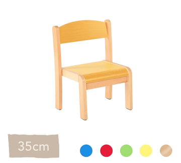 Philip Wooden Chair 35cm All Colours