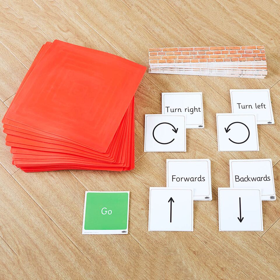 Physical Coding Mat and Cards Set