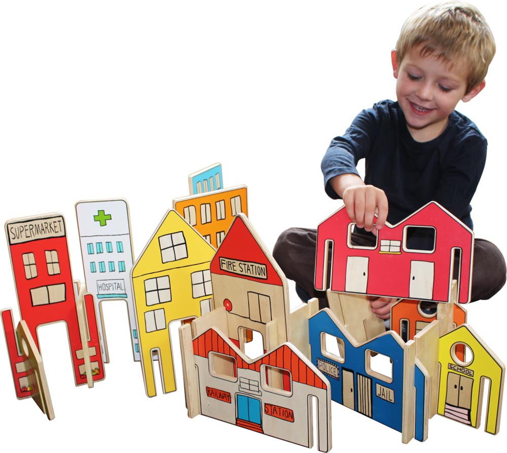 Happy Architect Town Set-26 pieces