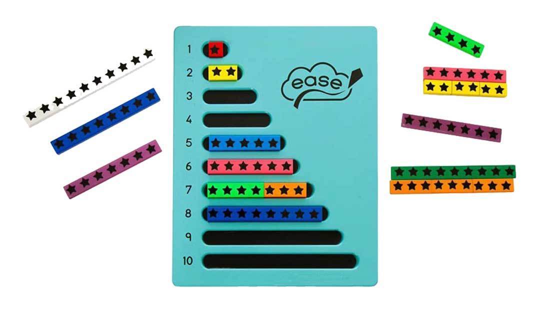 Number Rods Small Set - 126 pcs
