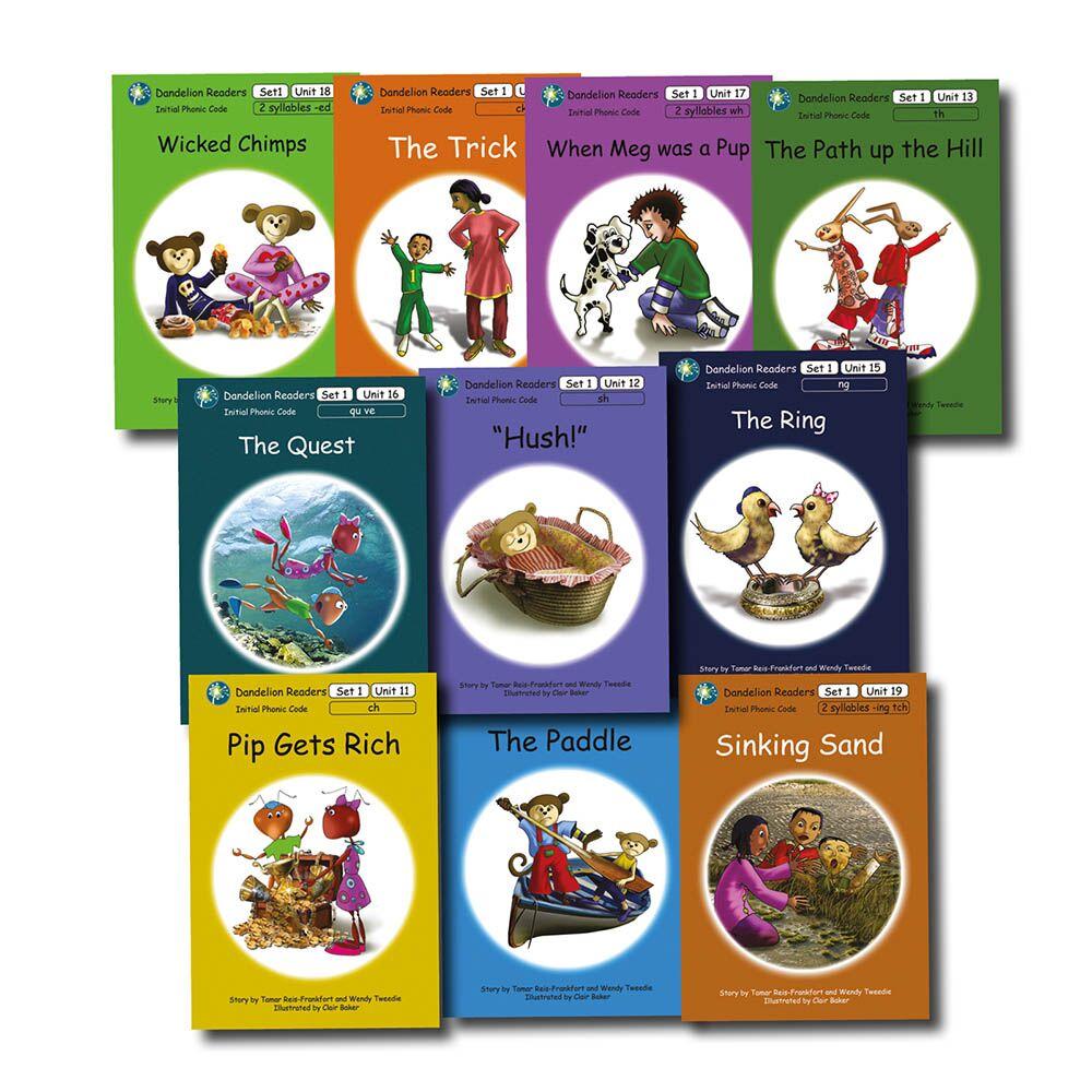 –　Readers　SEN　School|　Book　Primary　Dyslexia|　11-20　One　Packs　Series　Phonic　Dandelion　EASE