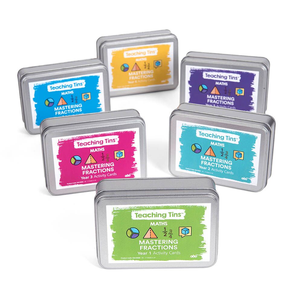 Mastering Fractions Activity Cards Group Set