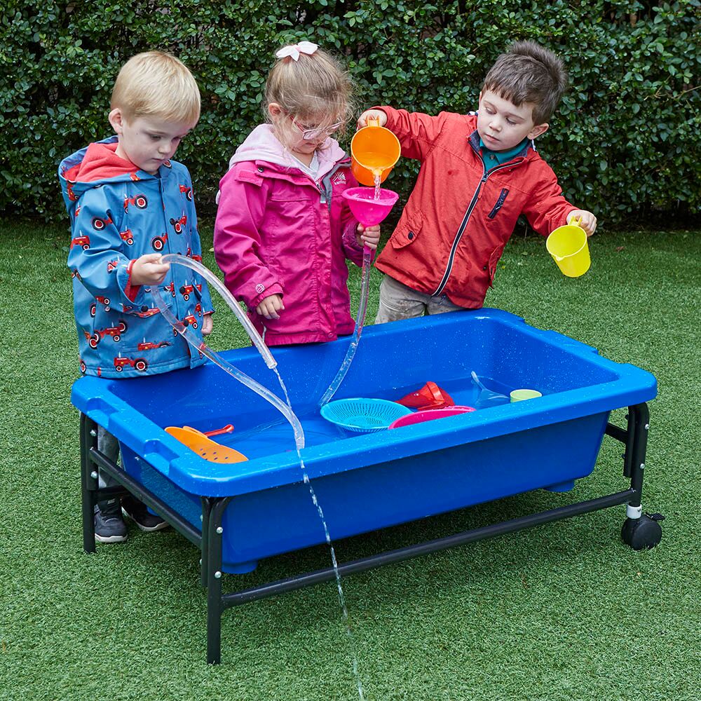 Sand & Water Play Table 40cm Translucent 2pk