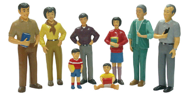Family Figures- Asian Family