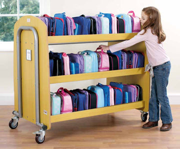 Double Lunchbox Trolley (timber) - EASE