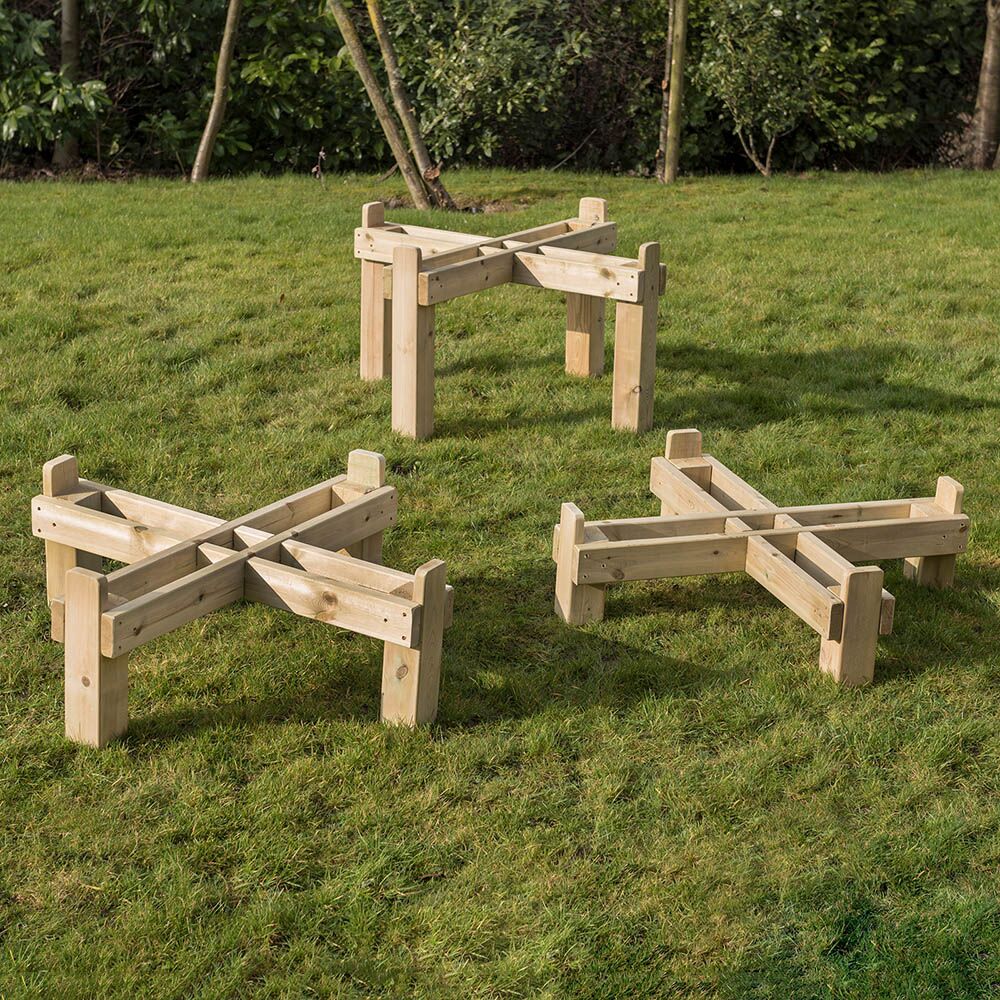 Outdoor Wooden Frame for Active World Trays