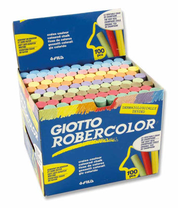 Box 100 Giotto Coloured Chalk