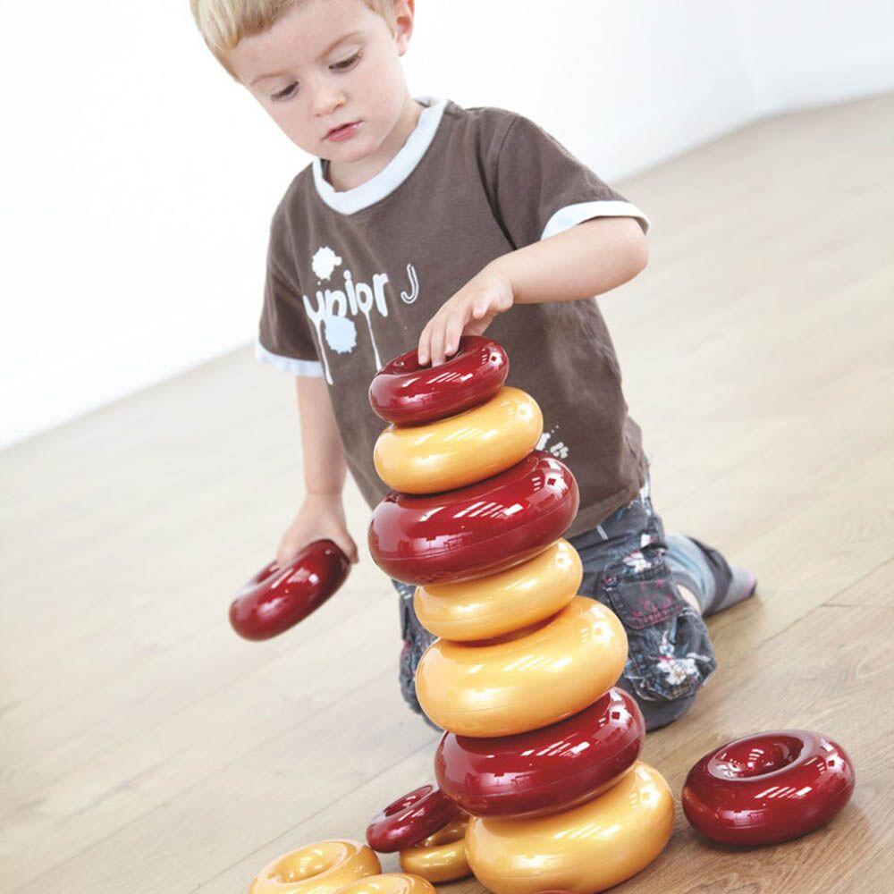 Marvellous Metallics Coloured Stacking Donuts 16pk