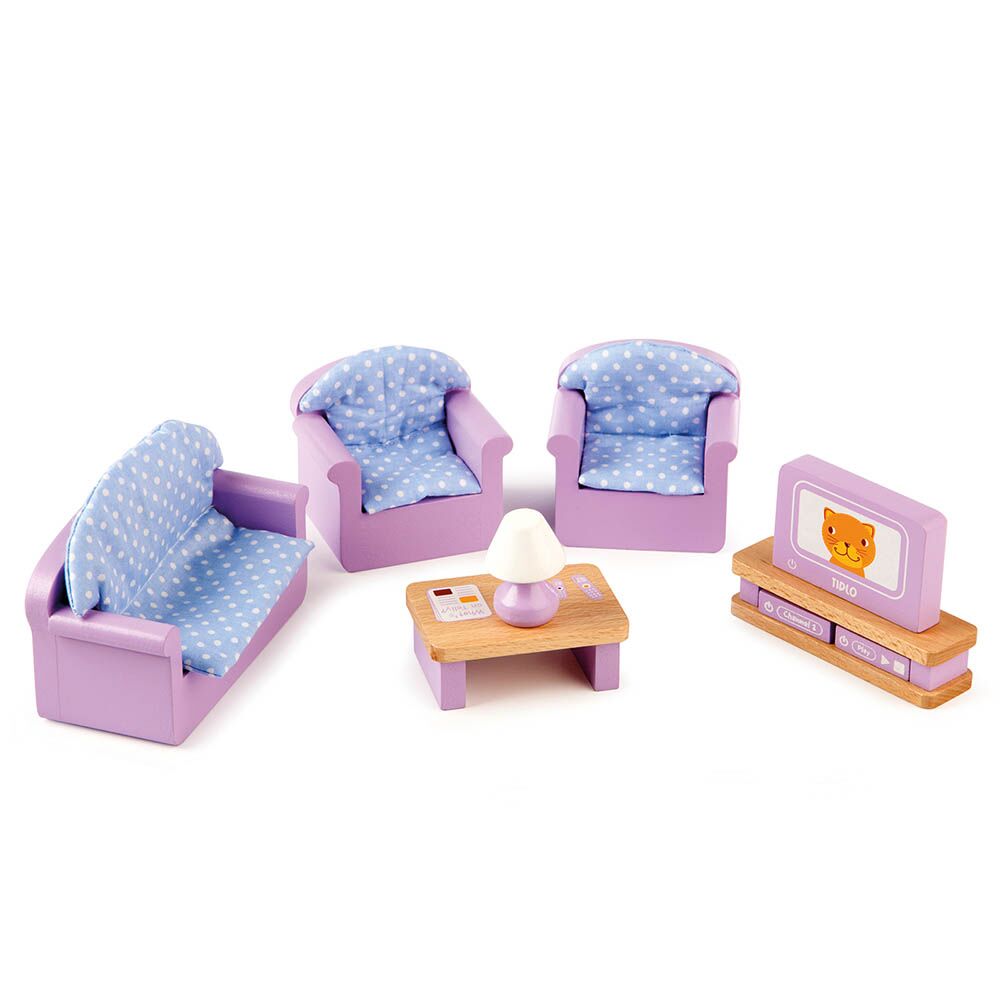 Small World Dolls House Furniture Set 40pcs