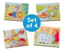 Billy Goat Gruff, 3 Little Pigs, Goldilocks & Red Riding Hood puzzles