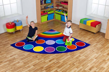 Rainbow Corner Placement Carpet