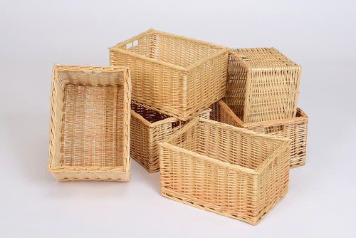 Wicker Basket (Deep Pack Of 6)