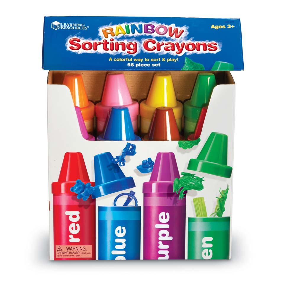 Rainbow Sorting Crayon