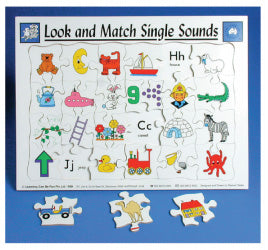 Look And Match Single Sounds Puzzle