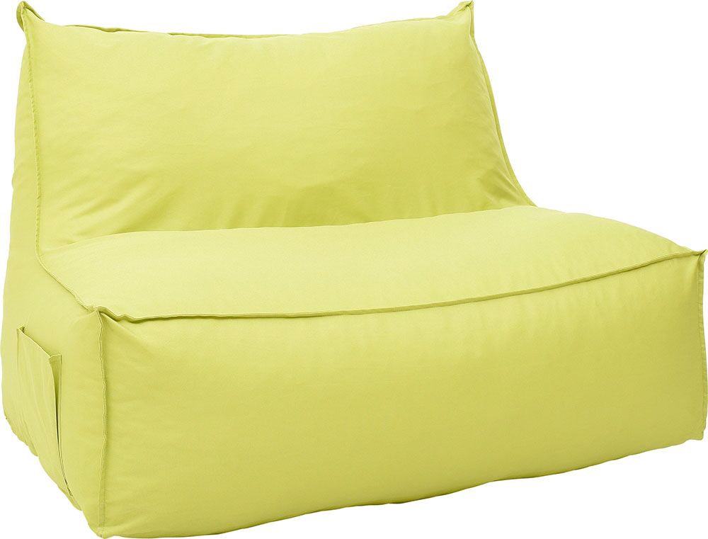 Pouf-couch green