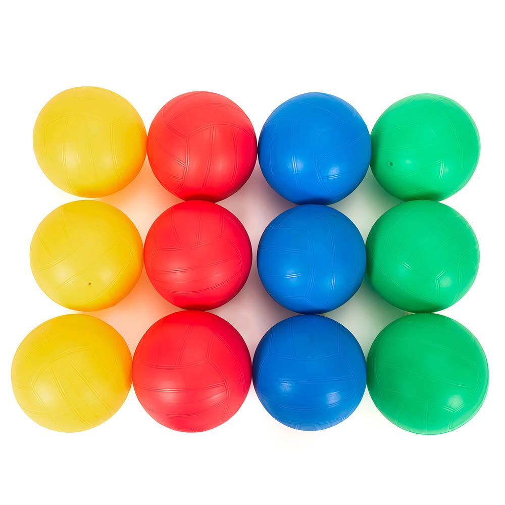 Super Safe Playground Balls Assorted 12pk 13.5cm