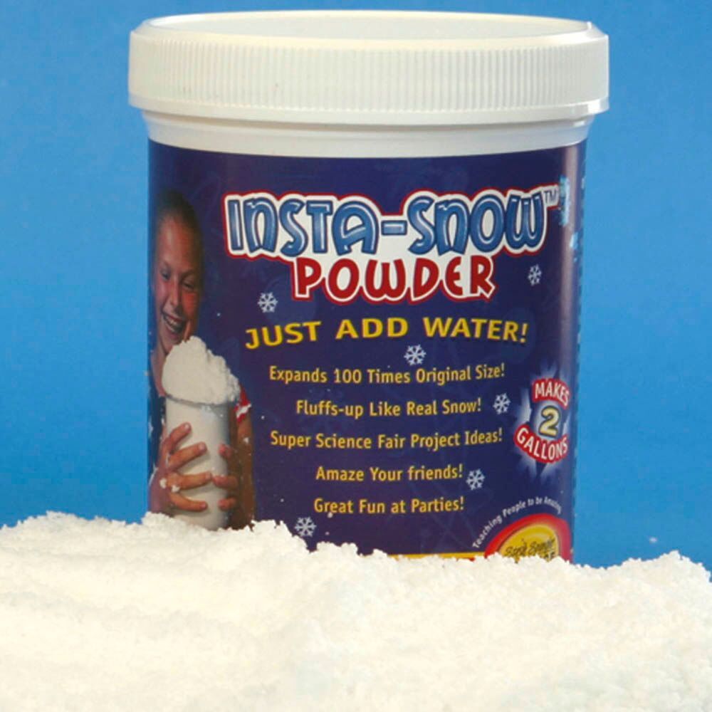 Instant Snow Powder Single Early Years, experiment