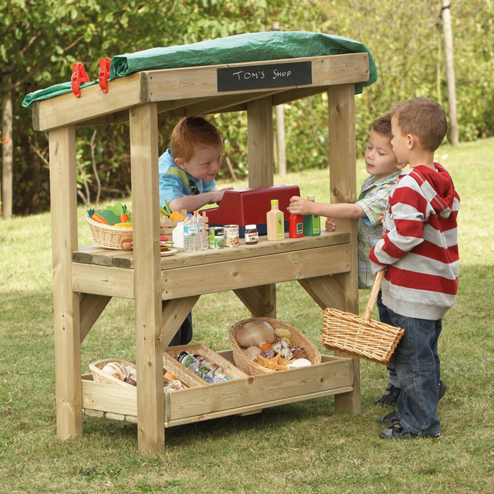 Outdoor Wooden Role Play Shop