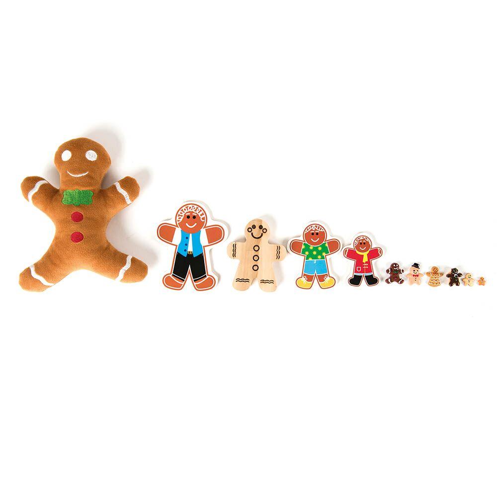 Gingerbread Family Maths Counter and Sorting Kit