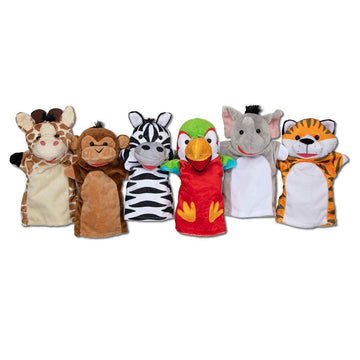 Safari Puppet Set