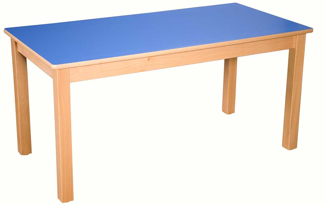 Rectangular Table Blue - 71Cm