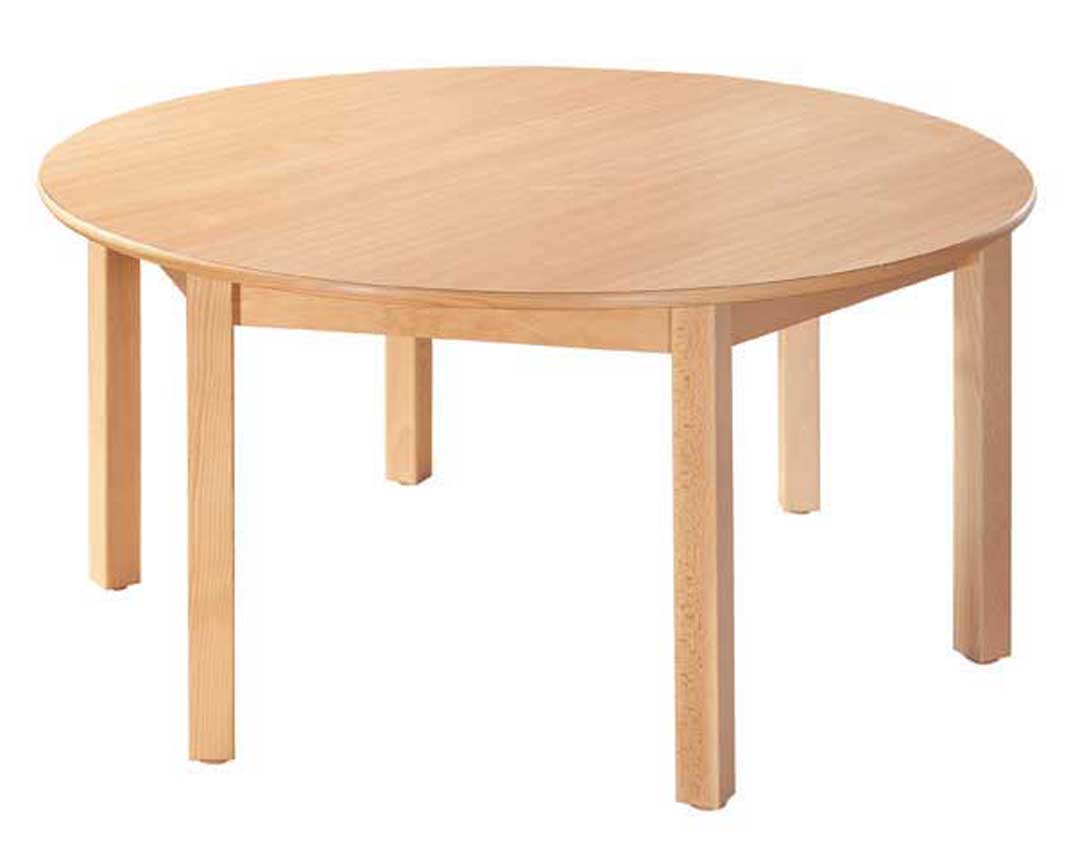 Wooden Round Table 40cm - All Colours