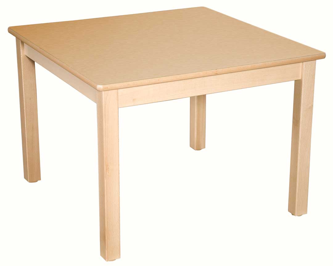 Square Table 76Cm All Colours