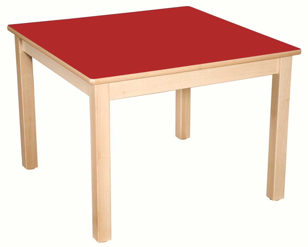 Square Table 59cm All Colours