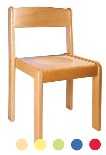 Ease Wooden Chair 31cm All Colours